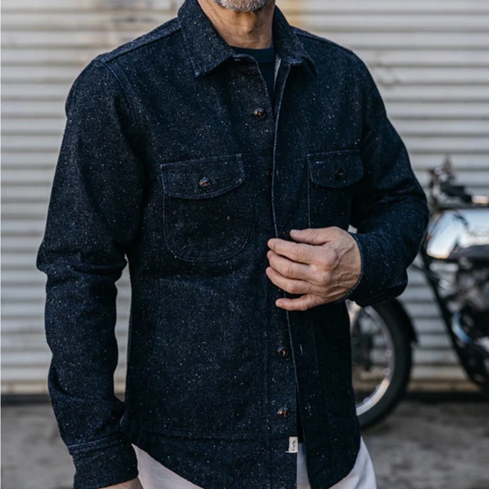 Hiroshi Kato ANVIL OLD NEP SELVEDGE DENIM - RINSE
